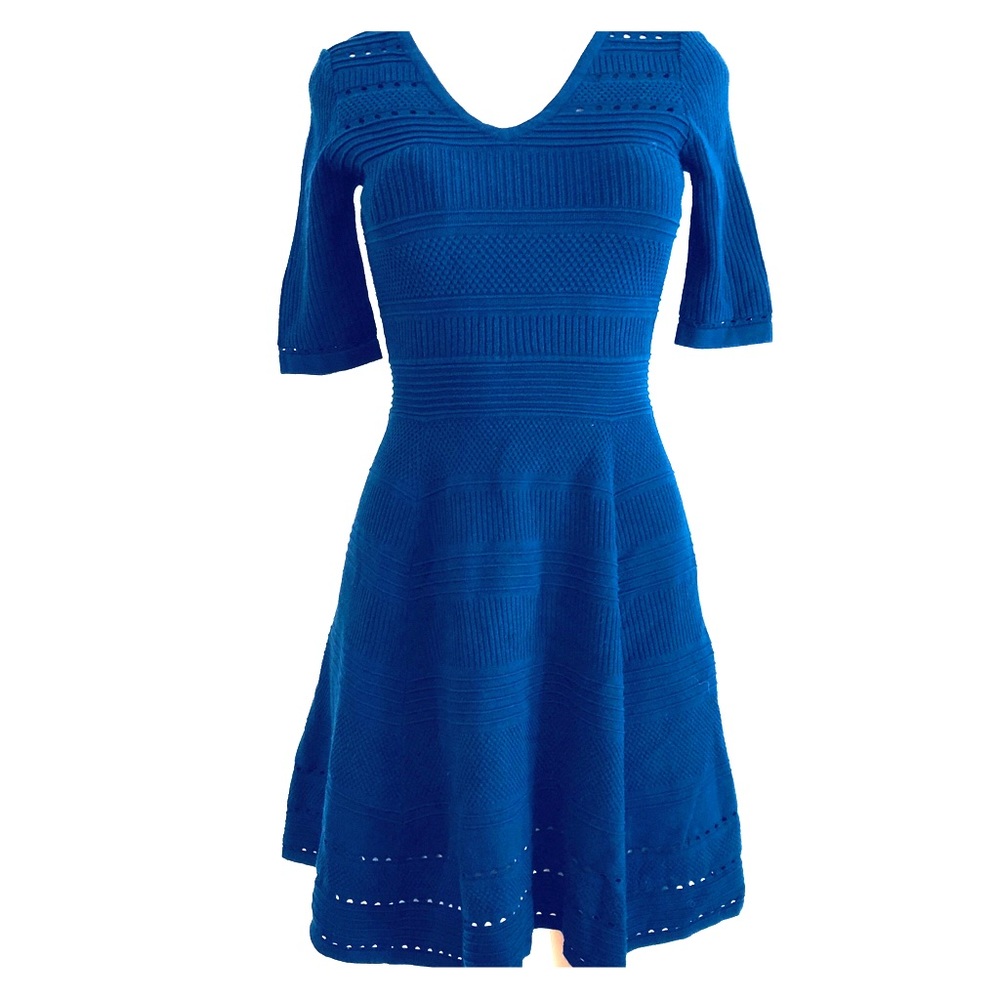EUC: Milly Blue Half Sleeved Dress